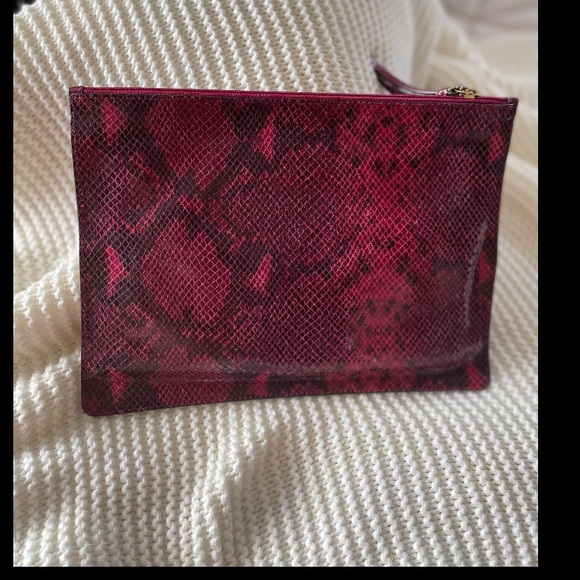 Coach - leather clutch - Picture 2 of 8